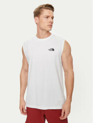 The North Face Tank top Simple Dome NF0A87R3 Alb Regular Fit