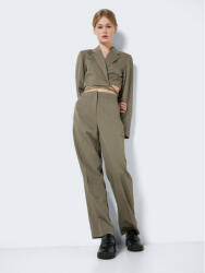 Noisy May Pantaloni din material Thea 27024904 Verde Relaxed Fit
