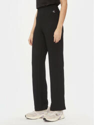 Calvin Klein Jeans Pantaloni tricotați J20J222685 Negru Straight Fit