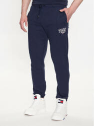 Tommy Jeans Pantaloni trening DM0DM16782 Bleumarin Slim Fit