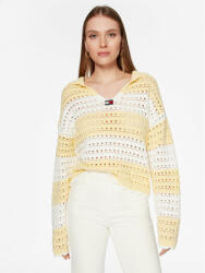Tommy Hilfiger Pulover Summer Crochet DW0DW15404 Colorat Relaxed Fit