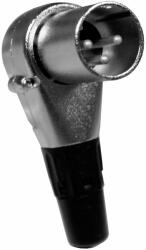  AC-C-XM-90 90° XLR Stecker male