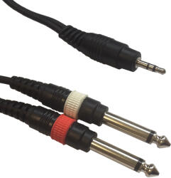 Accu-Cable AC-J3S-2J6M/15 Jack 35 Stereo/2x 63 J
