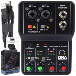 DNA MIX-2 Analog mixer 2Ch, Hi-Z , USB