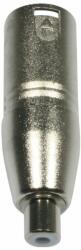 Accu-Cable AC-A-XM3/RF XLR 3 pol M-RCA female