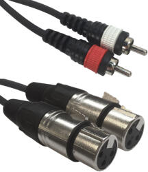 Accu-Cable AC-2XF-2R/1, 5 2 XLR female to 2 RCA1, 5mm