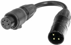 Accu-Cable DMX 3-pin M to 5-pin FM IP65