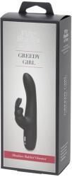 Fifty Shades of Grey Greedy Girl - akkus vibrátor (fekete) - intimmarket