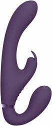 VIVE Suki - akkus, tartópánt nélküli felcsatolható vibrátor (lila)