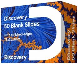  Tartozékok Discovery 50 üres tárgylemez - 50 mikroszkópos tárgylemezből álló készlet