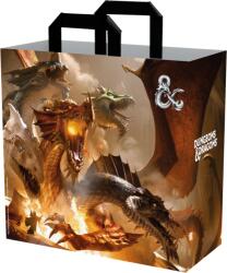 KONIX - DUNGEONS & DRAGONS "Flying Dragon" Bevásárló táska, Mintás - kontaktor