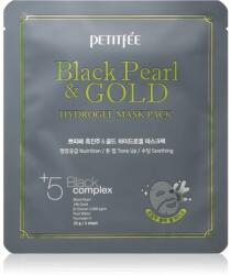 Petitfée Black Pearl & Gold mască intensă cu hidrogel cu aur de 24 de karate 32 g Masca de fata
