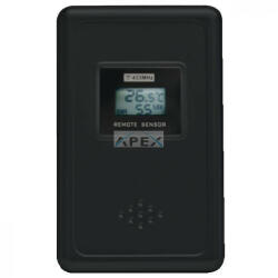 Somogyi Elektronic HCKK 04 - Home HCKK 04 külső jeladó HCW 21 és HCW 26 időjárás-állomásokhoz, 60 m hatótávolság, külső hőmérséklet és páratartalom-jeladó, LCD kijelző