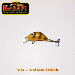 Kenart Vobler Kenart Hunter Sinking 2cm 2g Yellow Black (HU2S-YB)