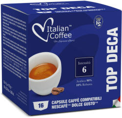 Italian Coffee Top Deca Dolce Gusto kompatibilis kávékapszula, koffeinmentes (16 db)