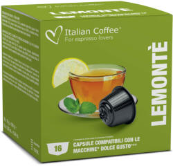 Italian Coffee Lemontè Citromos Tea Kapszula (Dolce Gusto kompatibilis, 16 db)
