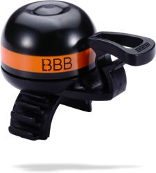 BBB EasyFit Deluxe kerékpár csengő, fekete-narancs