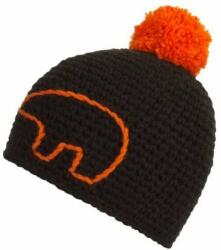 Eisbär Jay Pompon kids SP sísapka, fekete-narancs