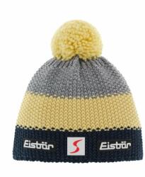 Eisbär Star Pompon SP sísapka, szürke-mustár-fekete