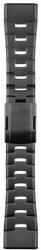 CUBE1 Garmin QuickFit 26mm titánium szíj - black (QFTI26BLK)