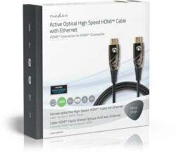 Nedis Aktív Optikai High Speed HDMI Cable with Ethernet | HDMI Csatl (CVBG3400BK100)