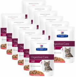 Hill's Hill's Prescription Diet Feline i/d AB+ somon 12 x 85 g 2+1 GRATUIT