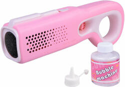 Buborékfújó pisztoly buborékfolyadékkal rózsaszín színben fényeff (JO_ZA4944#RO)