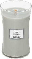 WoodWick Lavandă și cedru, Lumânare vază ovală 609, 5 g (NW3341256)