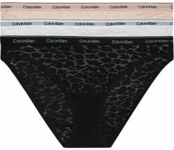 Calvin Klein 3 PACK - női alsó Bikini QD5069E-N8I (Méret XL)