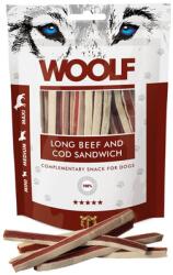 WOOLF Long Beef And Cod Sandwich Marhahús és tőkehal szendvicsek 100g