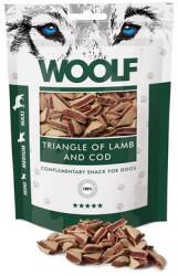 WOOLF Lamb And Cod Triangle Háromszögek bárányhússal és tőkehallal 100g
