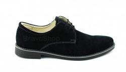 Rovi Design OFERTA MARIMEA 40 - Pantofi barbati casual - eleganti din piele naturala intoarsa - L855NVEL (L855NVEL)