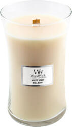 WoodWick Fehér méz, Gyertya ovális váza 609, 5 g (NW2962934)
