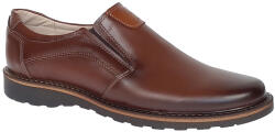 GKR Ciucaleti Pantofi barbati casual din piele naturala maro cu elasic - GKR480EM (GKR480EM)