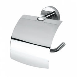 Bemeta Omega jobbos WC papírtartó fedéllel 140x155x80 mm, króm 104112012R (104112012R)