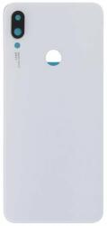  tel-szalk-19297056181 Xiaomi Redmi Note 7 Fehér Akkufedél hátlap, kamera lencse (tel-szalk-19297056181)
