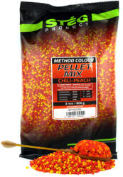 STÉG Stég Pellet Mix 800g 3mm Chili-Peach (SP150292) - marlin