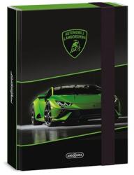 Ars Una Füzetbox A/5 ARS UNA Lamborghini zöld-fekete
