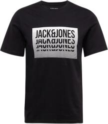 JACK & JONES Póló 'FLINT' fekete, Méret