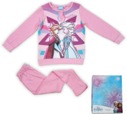  Téli pamut gyerek pizsama - Jégvarázs - világosrózsaszín - 104