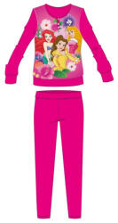  Disney Hercegnők téli vastag gyerek pizsama - pamut flanel pizsama - pink - 110