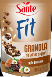 Sante granola fit diófélékkel kakaóval 300 g - nutriworld
