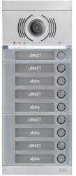 Urmet Alpha videó társasházi kaputelefon szett 1-9 lakásig, 2voice rendszer, szürke (UA1-9G)