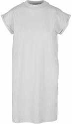 Build Your Brand Lezser pamut ruha állógallérral - Világos aszfalt | 5XL (BY101-1000343850)