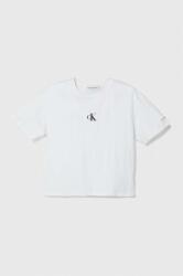 Calvin Klein pamut póló fehér - fehér 140