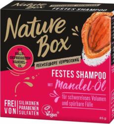 Nature Box szilárd sampon hidegen sajtolt mandulaolajjal 85g