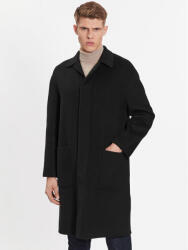 Calvin Klein Palton de lână K10K111601 Negru Regular Fit