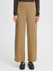ICHI Pantaloni din material 20115719 Maro Relaxed Fit