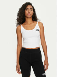 The North Face Top NF0A55AQ Alb Cropped Fit