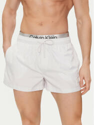 Calvin Klein Pantaloni scurți pentru înot KM0KM00947 Alb Regular Fit